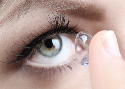 Teste de Adaptação de lente de contato