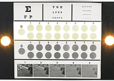 Teste de sensibilidade ao contraste